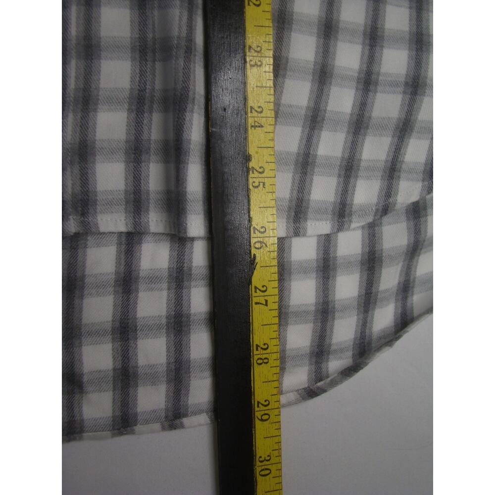 Frank & Eileen - Eileen Relaxed Button-up Shirt in Gray plaid M - Picture 5 of 7